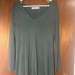 Dark Green Abercrombie Lightweight sweater (Adult S)